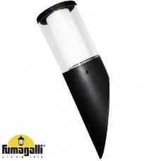 Φωτιστικό Απλίκα με Λάμπα LED 6W 230V 600lm Ρητίνης Μαύρο IP55 Fumagalli Carlo